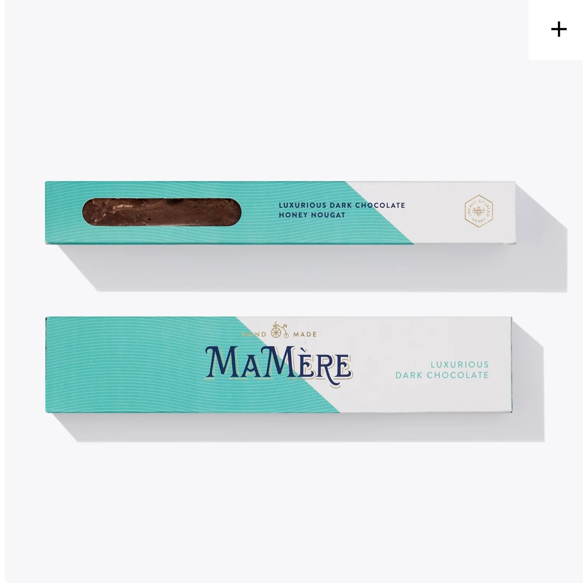 MaMère Luxury Dark Chocolate Nougat Bar