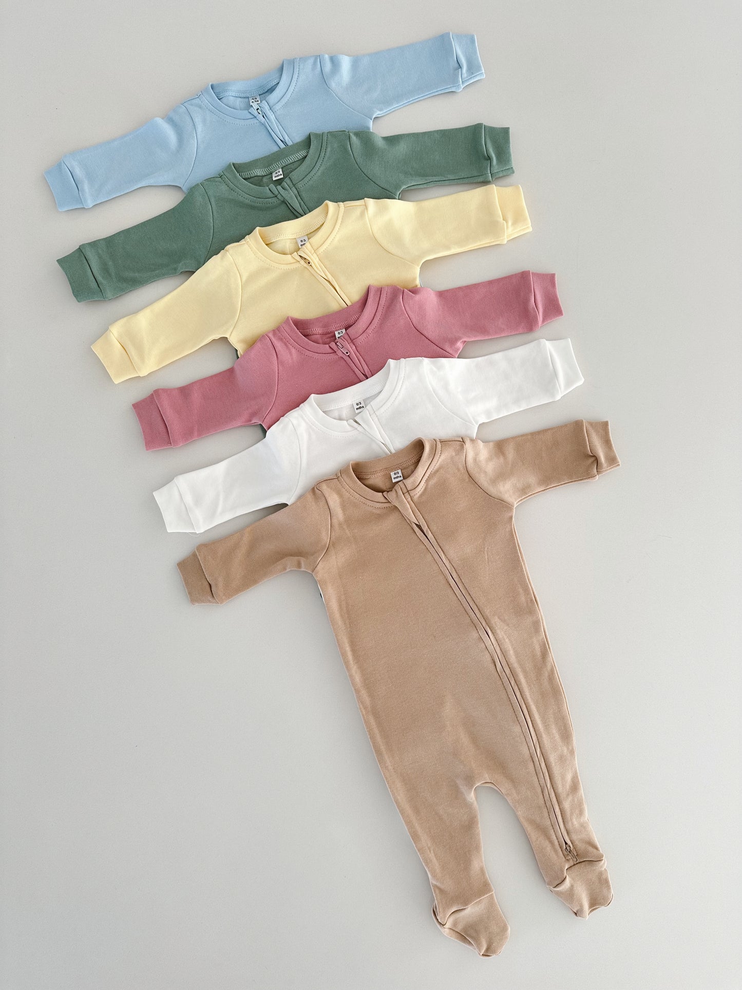 Bébé Luxe 2-Way Zipsuits