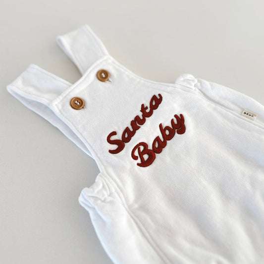 Santa Baby Romper: Ruby