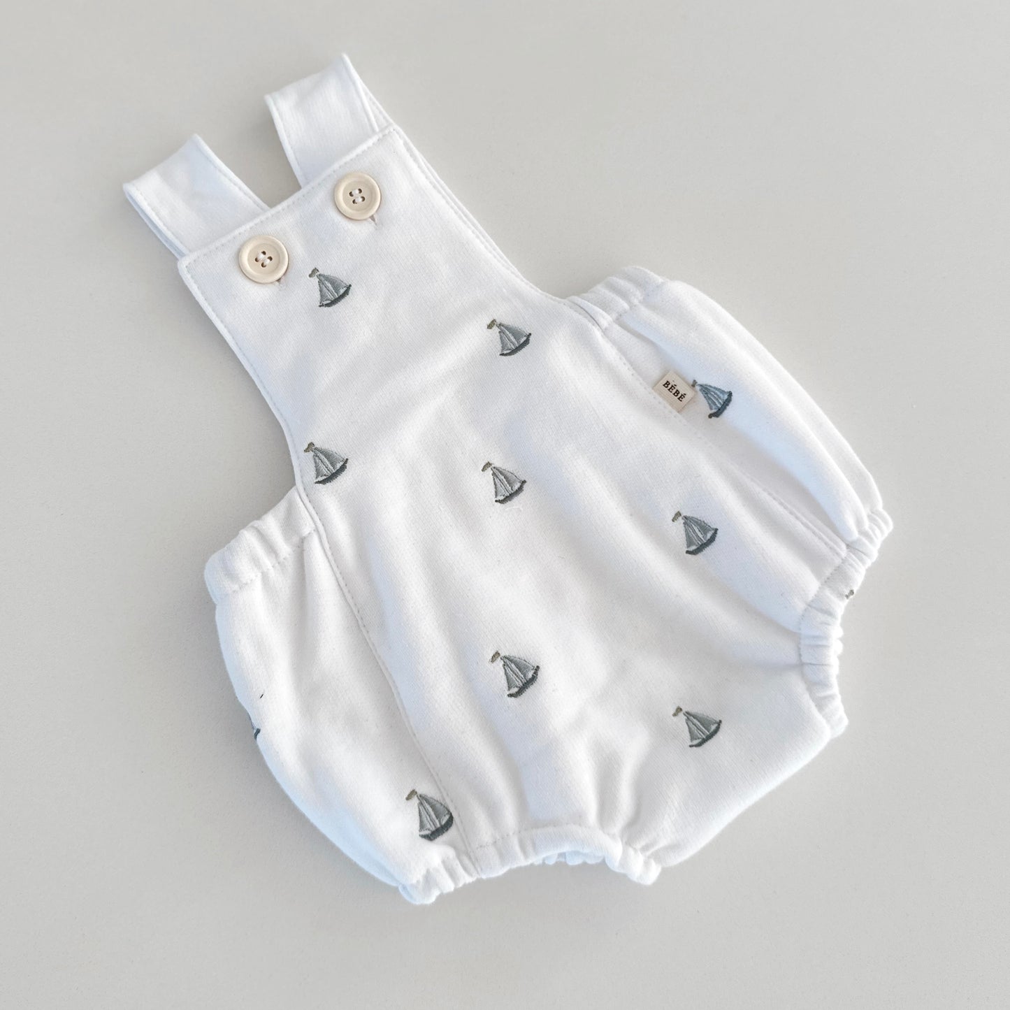 EXLUSIVE Embroided Romper: Sailor