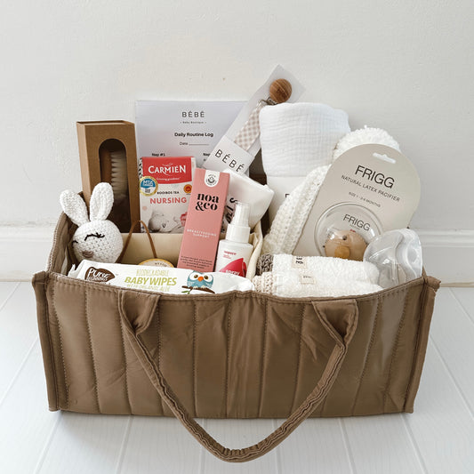 Filled Diaper Caddy