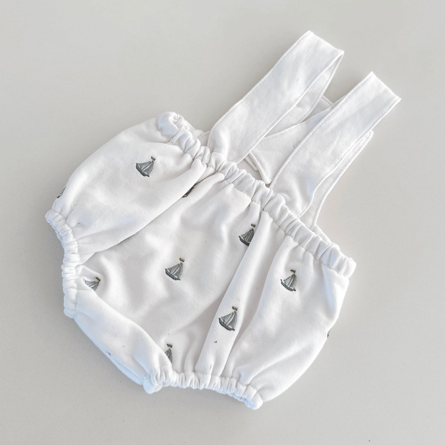 EXLUSIVE Embroided Romper: Sailor