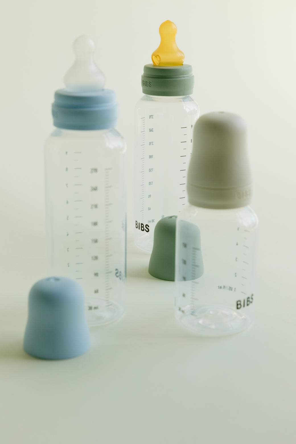 BIBS Baby Bottle SILICONE 1 Pack 270ml