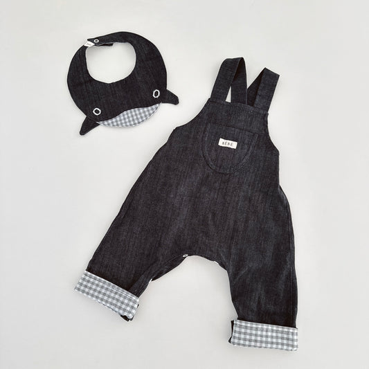 Denim Whale Dungaree