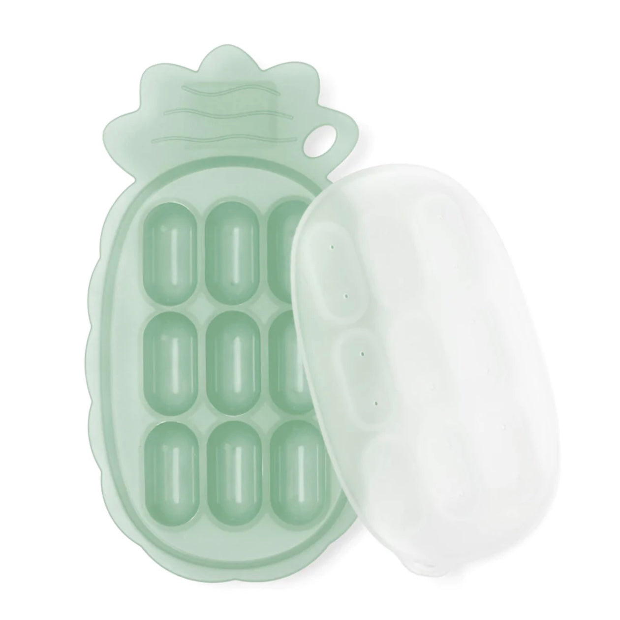 Haakaa Pineapple Silicone Nibble Tray