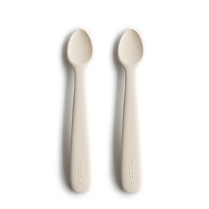 Mushie Silicone Feeding Spoon (2 Pack)