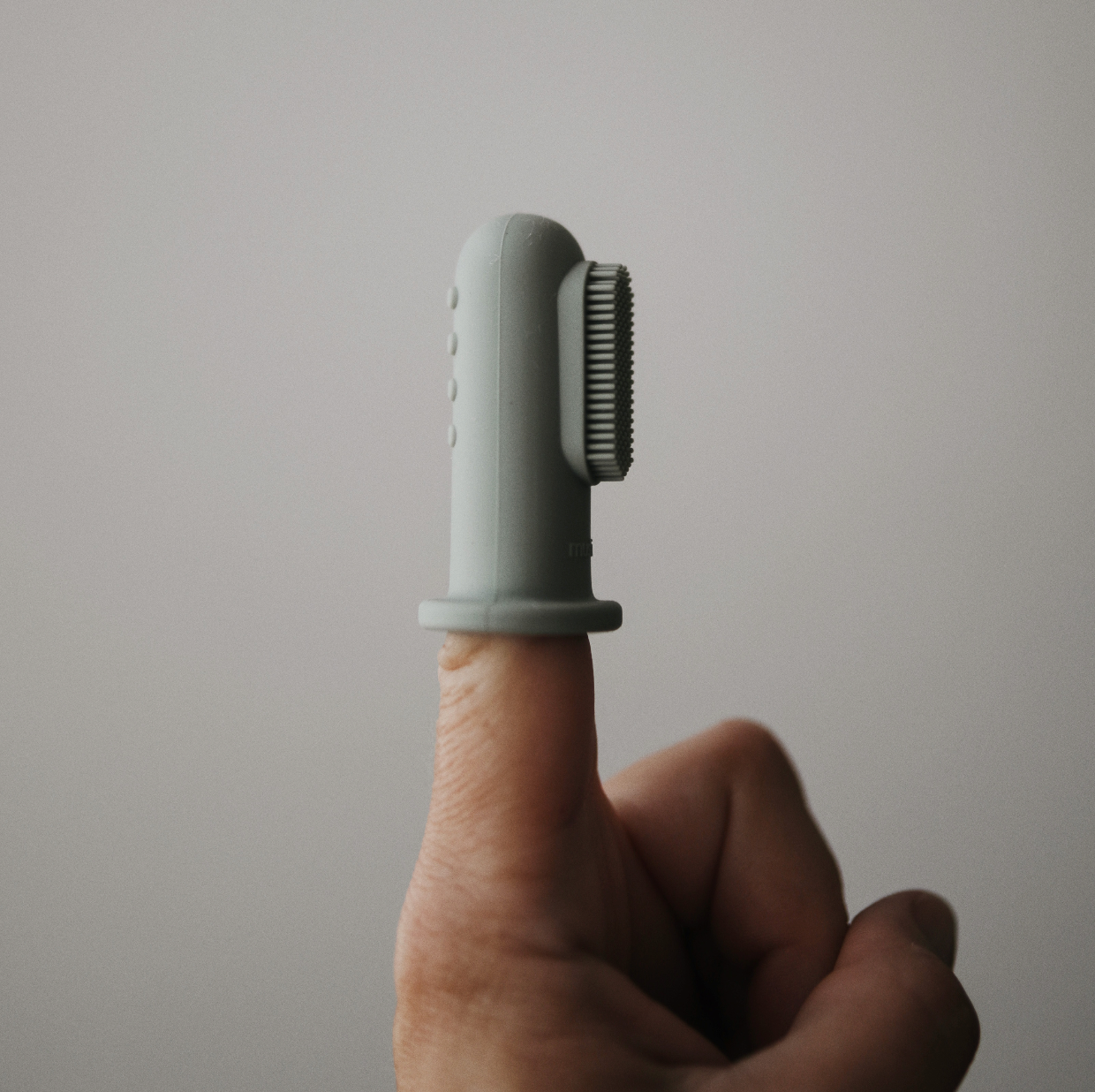 Mushie Silicone Finger Toothbrush