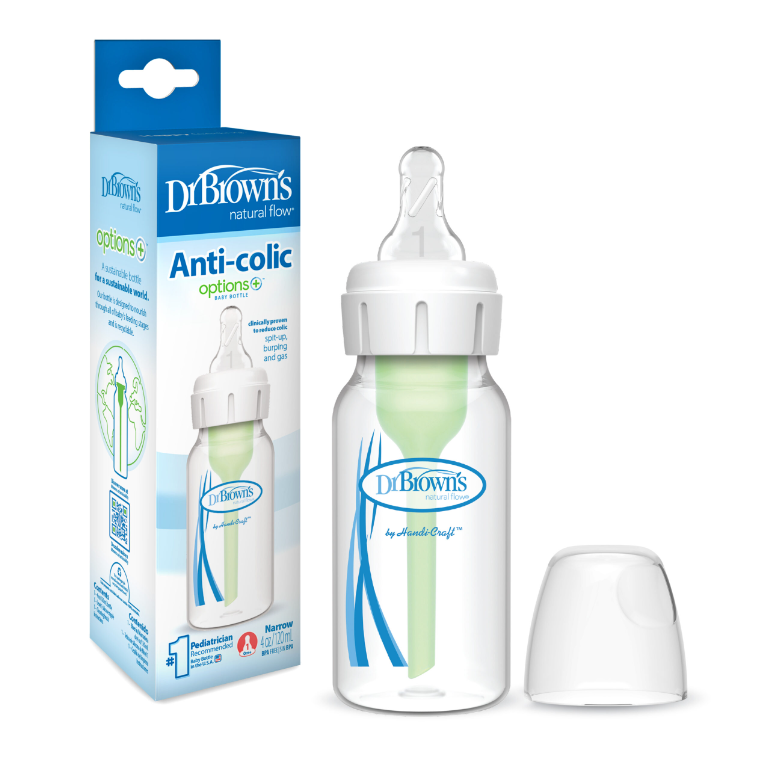 Dr. Brown’s Natural Flow Anti-Colic Baby Bottle – 120 ml