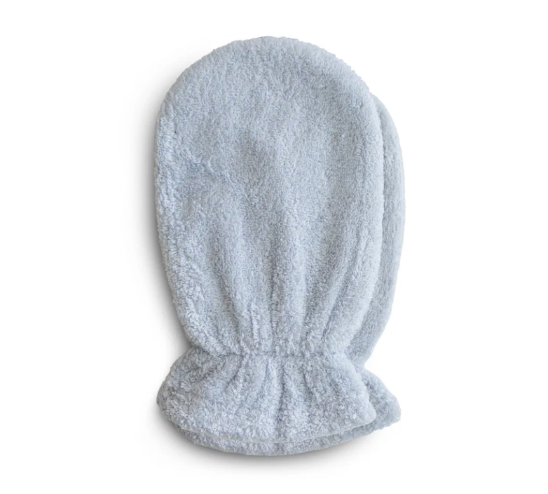 Mushie Organic Cotton Bath Mitt 2-Pack