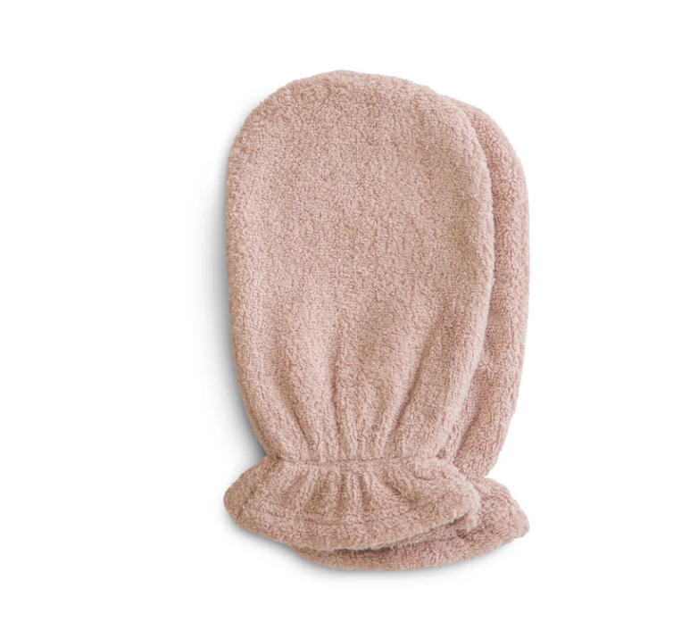 Mushie Organic Cotton Bath Mitt 2-Pack