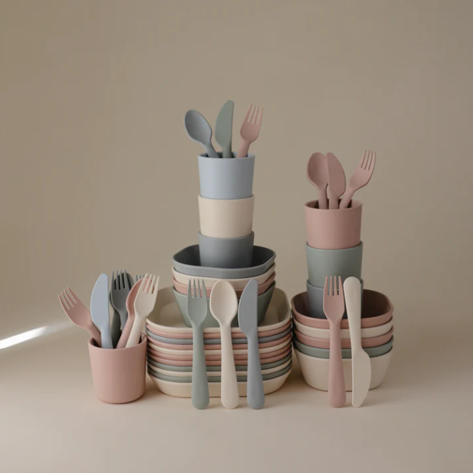 Mushie Dinnerware Cutlery Set