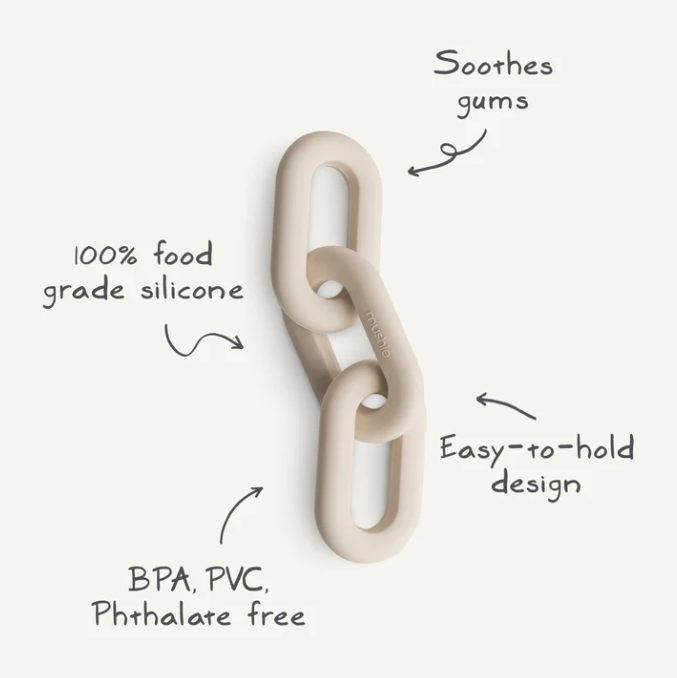 Mushie Links Teether