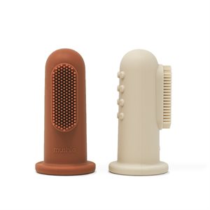 Mushie Silicone Finger Toothbrush