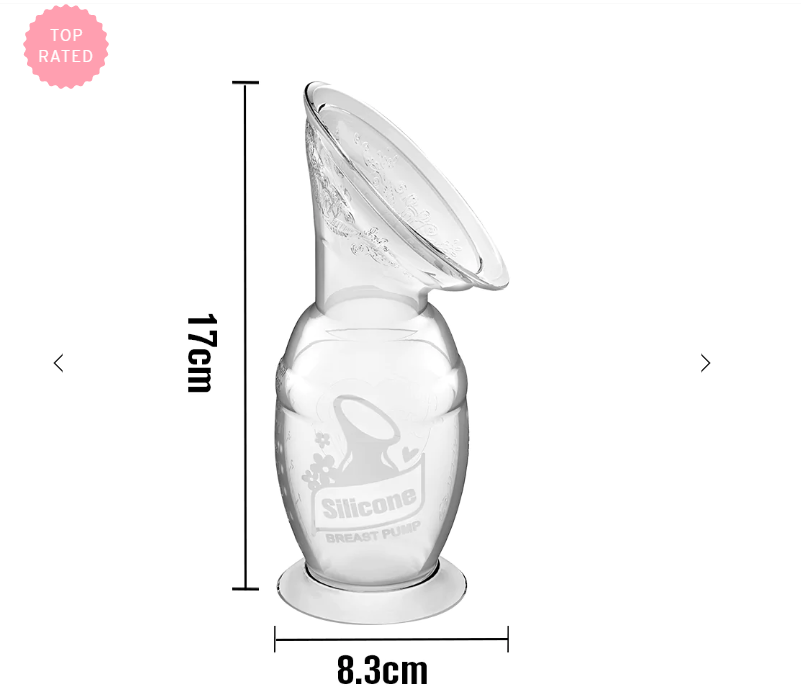 Haakaa Gen. 2 Silicone Breast Pump with Flower Stopper