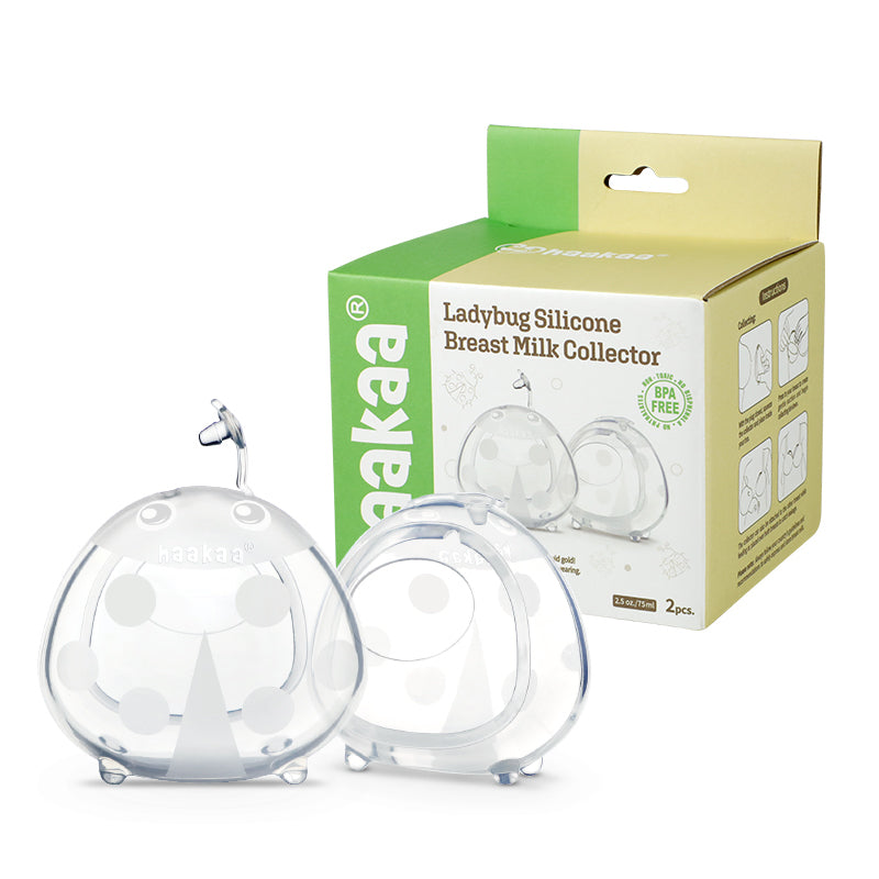 Haakaa Ladybug Silicone Breast Milk Collectors